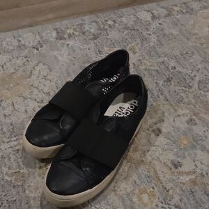Dolce Vita Black Mesh Slip-On Shoes
